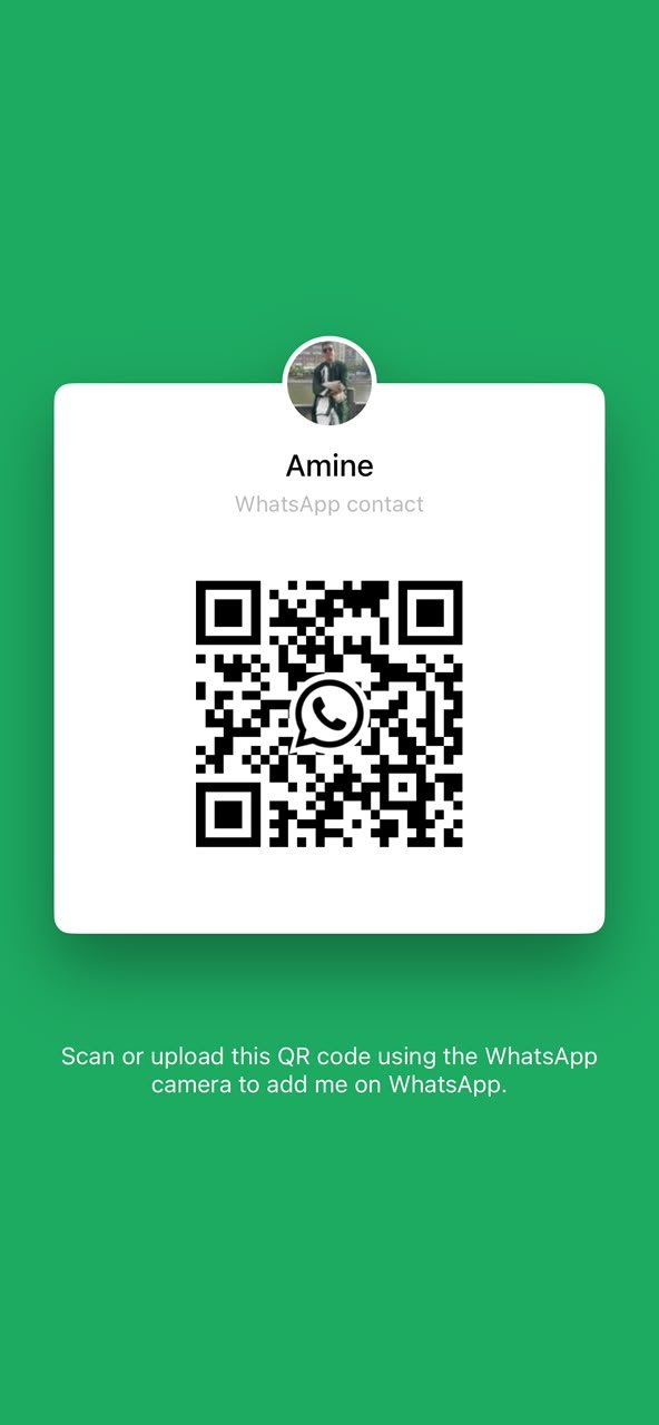 WhatsApp QR Code - Amine